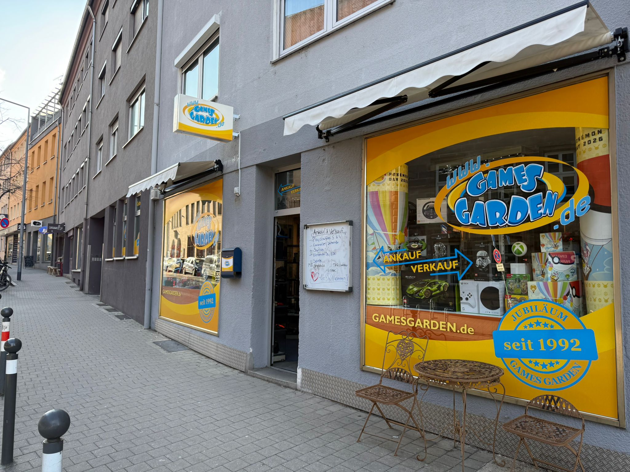 Games Garden Seite rechts